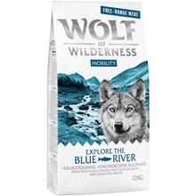 Bild Wolf of Wilderness Explore The Blue River Mobility - Free Range Chicken & Salmon - Ekonomipack: 2 x 12 kg