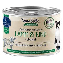 Bild Sanabelle All Meat 6 x 195 g - Lamm & nötkött