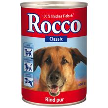 Bild Rocco 1 x 400 g hundfoder - Classic Rent nötkött