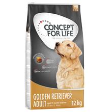 Bild Concept for Life Golden Retriever Adult - Ekonomipack: 2 x 12 kg