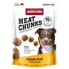 Bild Animonda Meat Chunks Medium / Maxi - 80 g Chicken Pur