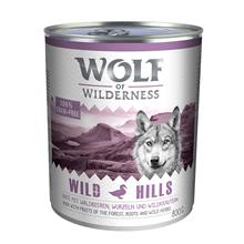 Bild Ekonomipack: Wolf of Wilderness 12 x 800 g - Wild Hills - Duck