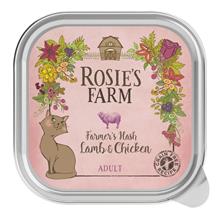 Bild Ekonomipack: Rosie's Farm Adult 32 x 100 g - Lamm & kyckling