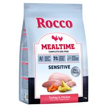 Bild Rocco Mealtime Sensitive - Turkey & Chicken 5 x 1 kg