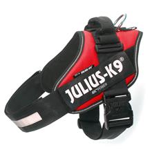 Bild JULIUS-K9 IDC®-Powersele röd - Stl. 1: bröstomfång 63 - 85 cm
