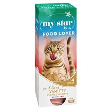 Bild My Star is a Food Lover - blandpack med sås - 10 x 85 g (4 sorter)