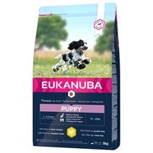 Bild Eukanuba Puppy Medium Breed Chicken - Ekonomipack: 2 x 3 kg