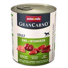 Bild Animonda GranCarno Original Adult 6 x 800 g - Nötkött & ankhjärta