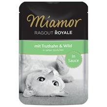 Bild Ekonomipack: Miamor Ragout Royale i sås 44 x 100 g -  Kalkon & vilt