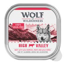 Bild Wolf of Wilderness Adult 6 x 300 g - High Valley - Beef