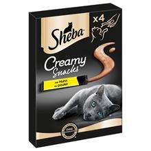 Bild Sheba Creamy Snacks 4 / 9 x 12 g - Kyckling 4 x 12 g