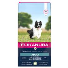 Bild 10 + 2 kg på köpet! 12 kg Eukanuba torrrfoder - Adult Small / Medium Breed Lamb & Rice