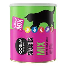 Bild Cosma Snackies Maxi Tube - frystorkat kattgodis - Blandpack 5 sorter 150 g