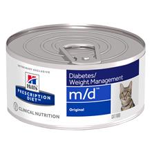 Bild Hill's Prescription Diet m/d Diabetes Care Chicken Komplettering: 6 x 156 g  Hill's m/d Diabetes Care Chicken
