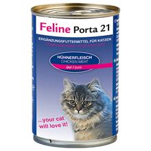 Bild Feline Porta 21 6 x 400 g - Ren kyckling