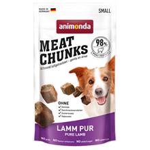 Bild Animonda Meat Chunks Small - Ekonomipack: 4 x 60 g Lamm pur