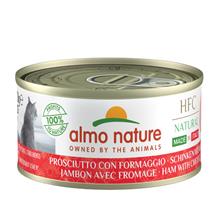 Bild Almo Nature HFC Natural Made in Italy 6 x 70 g - Skinka & ost