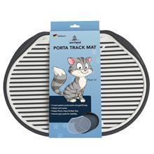 Bild Soft Touch Track Mat - toalettmatta för kattlådan - Silver