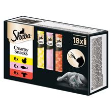 Bild Sheba Creamy Snacks Multipack - 18 x 12 g
