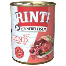 Bild RINTI 12 x 800 g Blandpack I Nötkött, 2 sorter