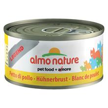 Bild Superblandpack: 24 x 70 g Almo Nature Legend och 6 x 70 g Cosma Nature! - Kycklingbröst + Cosma Nature provpack