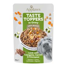 Bild Applaws Taste Toppers i sås 12 x 85 g - Lamm, morötter, zucchini & kikärtor