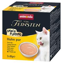 Bild Animonda Vom Feinsten Cat Snack Pudding - 21 x 85 g Kyckling  pur