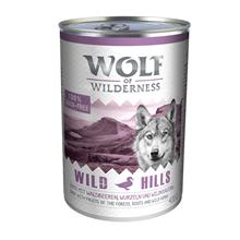 Bild Sparpris! 24 x 400 g Wolf of Wilderness våtfoder - Wild Hills - Duck