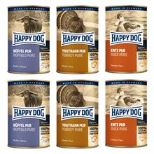 Bild Ekonomipack: Happy Dog Sensible Pure 24 x 400 g - Mix 3 sorter