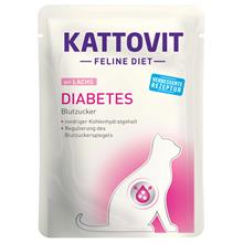 Bild Kattovit Diabetes / Weight Pouch 24 x 85 g Lax
