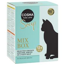 Bild Ekonomipack: Cosma Soup 24 x 40 g  - Mix I (4 sorter)