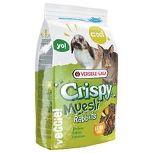 Bild Provpack: Versele-Laga kaninfoder - Crispy Pellets Rabbits (2 kg) +Crispy Muesli Kanin (2,75 kg)