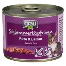 Bild Ekonomipack: GRAU Gourmet spannmålsfritt 12 x 200 g - Kalkon & lamm