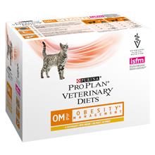 Bild Purina Pro Plan Veterinary Diets Feline OM ST/OX - Obesity Management - 10 x 85 g
