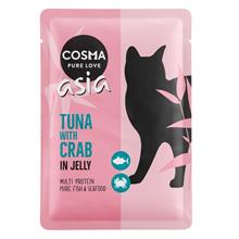 Bild Cosma Asia portionspåsar 6 x 100 g Tonfisk & krabbkött