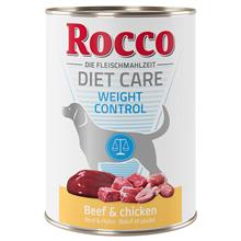 Bild Rocco Diet Care Weight Control Chicken & Potatoe 400 g - Ekonomipack: 24 x 400 g