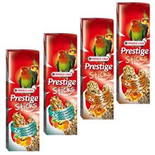 Bild Blandpack Versele-Laga Prestige Sticks - Stora parakiter - 4 x 2 sticks (560 g)