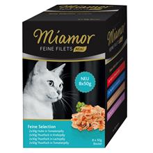 Bild Ekonomipack: Miamor Fine Filets Mini Pouch Multibox 16 x 50 g - Fine Selection