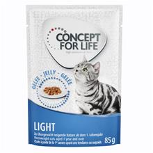 Bild Concept for Life Light Adult - förbättrad formel! - Som tillskott: 12 x 85 g Concept for Life Light i gelé