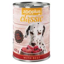 Bild Ekonomipack: zooplus Classic 12 x 400 g - Nötkött