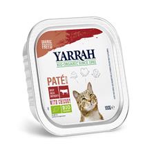 Bild Ekonomipack: Yarrah Organic 24 x 100 g - Blandpack II: Paté - Eko-kyckling & eko-kalkon + Eko-nötkött