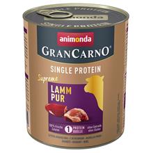 Bild Animonda GranCarno Adult Single Protein Supreme 24 x 800 g - Lamm Pur