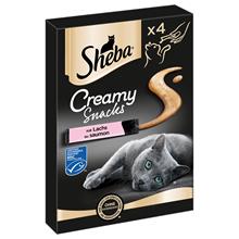 Bild Ekonomipack: Sheba Creamy Snacks 16 / 18 / 44 x 12 g - Lax 44 x 12 g
