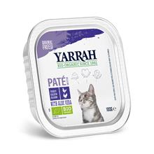 Bild 5 + 1 på köpet! 6 x 100 g Yarrah Organic Paté / Chunks  - Paté Kyckling & kalkon med aloe vera