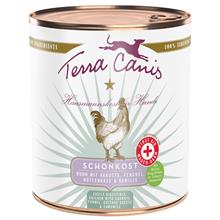 Bild Ekonomipack: Terra Canis First Aid 12 x 800 g - Kyckling med morötter, fänkål, keso & kamomill