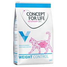 Bild Concept for Life Veterinary Diet Weight Control  - Ekonomipack: 3 x 3 kg