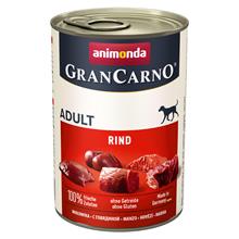 Bild Animonda GranCarno Original Adult 6 x 400 g - Rent nötkött