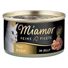 Bild Miamor Fine Filets 6 x 100 g - Tonfisk & ost i gelé