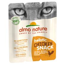 Bild Almo Nature Holistic Snack Cat - Ekonomipack: 3 x 15 g Chicken
