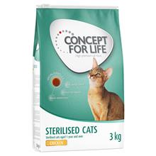 Bild Concept for Life Sterilised Cats Chicken - förbättrad formel! - 400 g